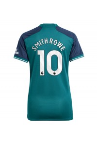 Arsenal Emile Smith Rowe #10 Jalkapallovaatteet Naisten Kolmaspaita 2023-24 Lyhythihainen